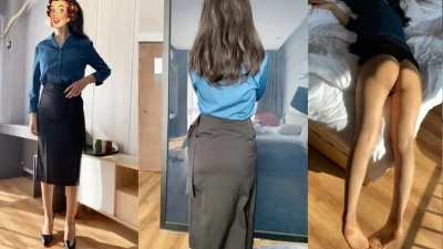 叫的很爽，精液射满小穴